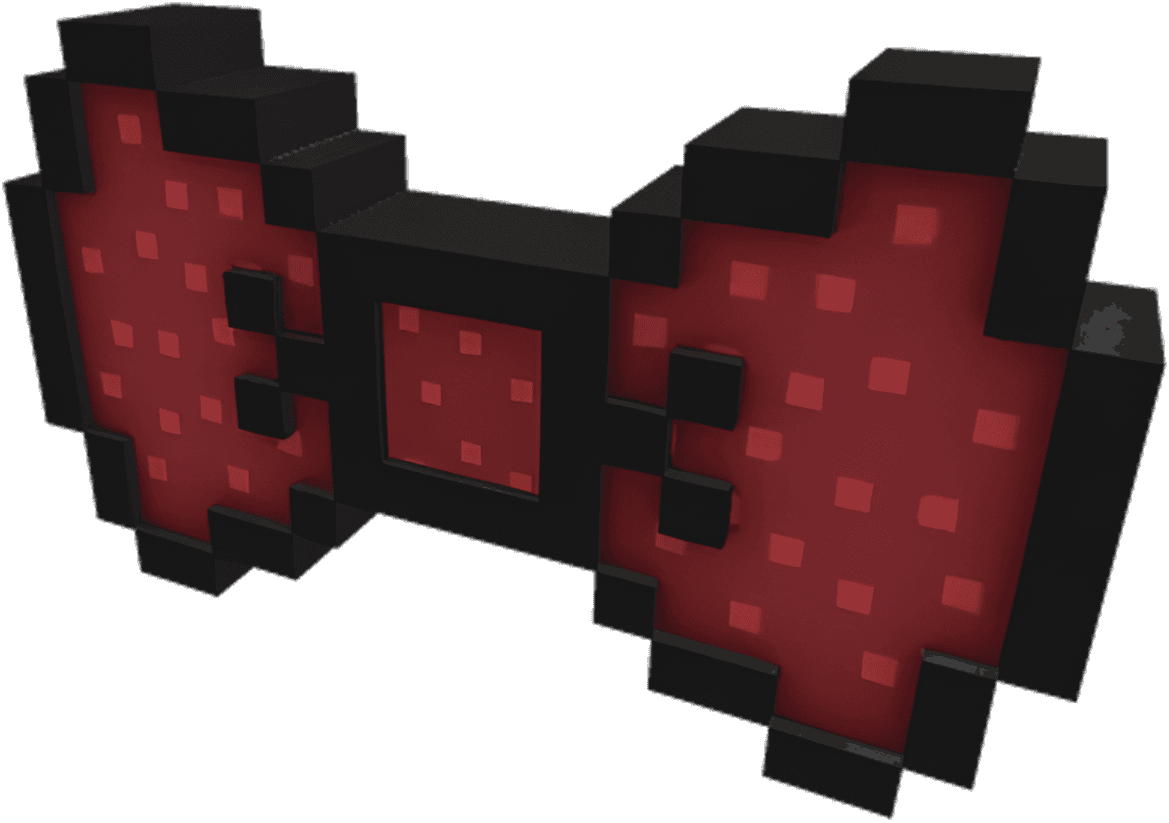 Red 8-Bit Bow Tie