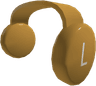 Gold Clockwork Headphones