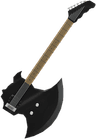 Back Axe Guitar