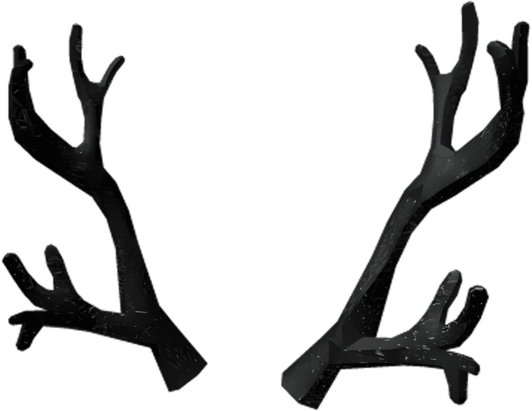 Black Iron Antlers