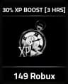 30% EXP Boost (3 Hours)