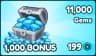 11.000 Gems
