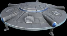 Hovering UFO