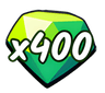 400 Emeralds