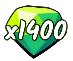 1.400 Emeralds