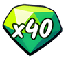 40 Emeralds