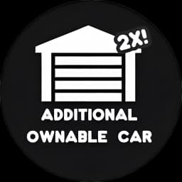 2x Additional Ownable Car