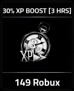 30% EXP Boost (3 Hours)