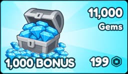 11.000 Gems