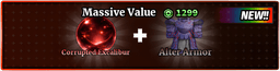 Corrupted Excalibur + Alter Armor