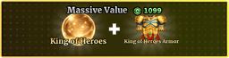 King of Heroes + King of Heroes Armor