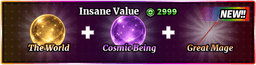 The World + Cosmic Being + Greate Mage