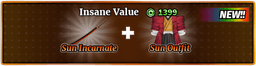 Sun Incarnate + Sun Outfit